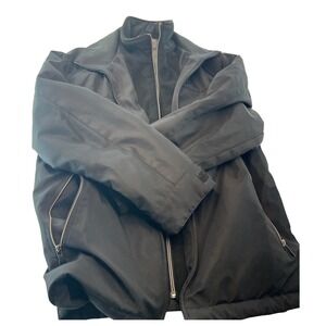 Weatherproof Jacket Full‎ Zip Windbreaker Lightweight Black Size M/M